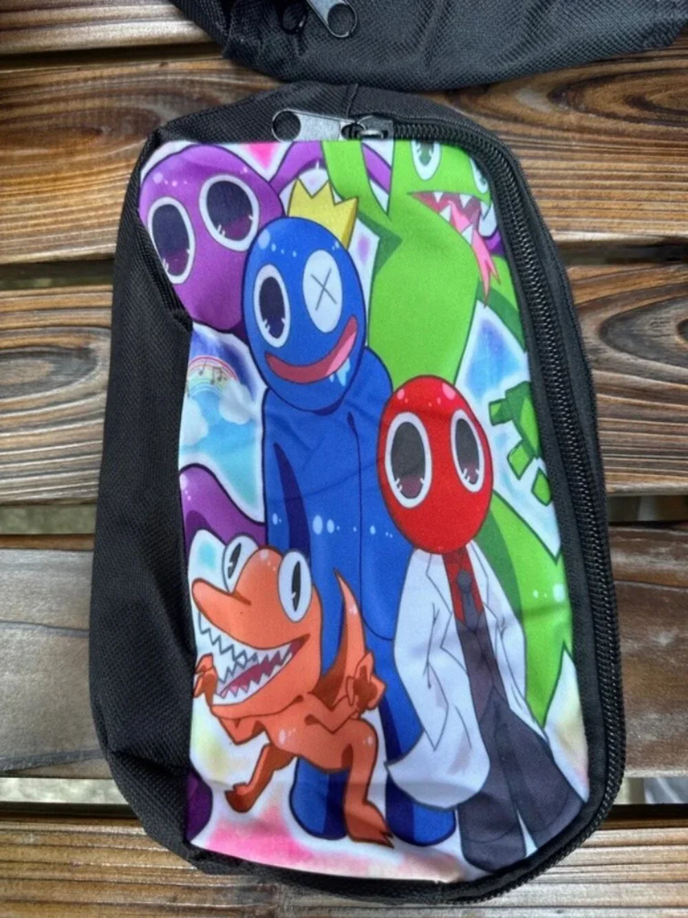 Rainbow Friends Animated Kids 3-Piece Backpack